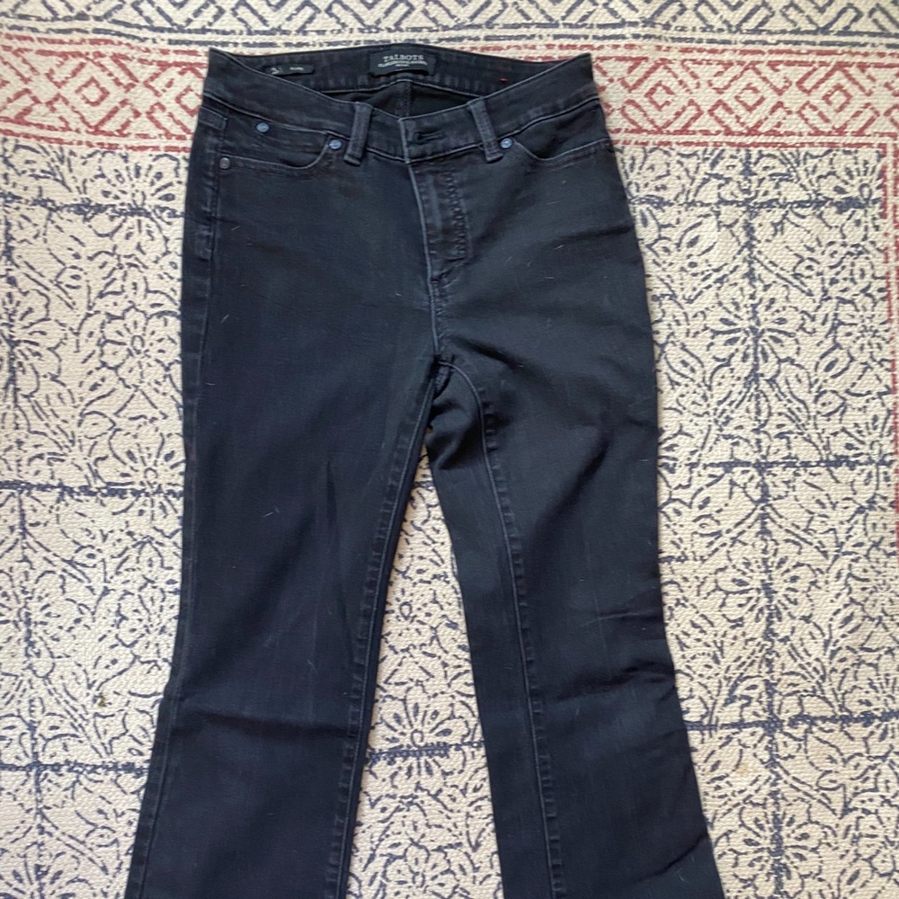 Talbots Black Flare Jeans